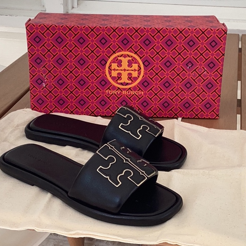 Tory Burch Black Sandals